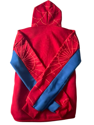 Spidey Society OG Red Zip-Up Hoodie Mens/Womens